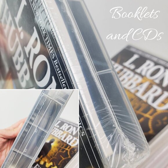 Dianetics Scientology Lot Audiobook CDs Booklets L. Ron Hubbard 6 Sets Sealed - Picture 4 of 9